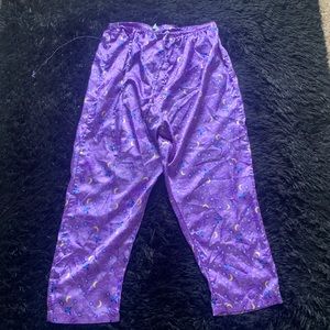 Beautiful satin silk silky pajama pants